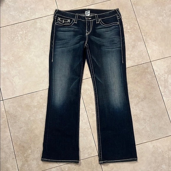 TRUE RELIGION Disco Becky Bootcut Jeans Size 32 - Picture 1 of 10